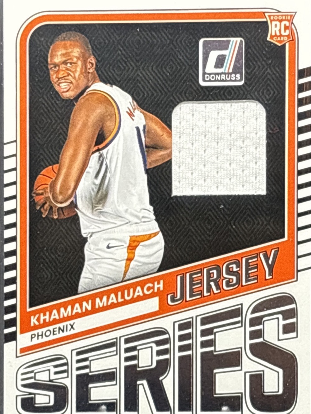 Panini Donruss Phoenix Khaman Maluach Rookie Jersey Card